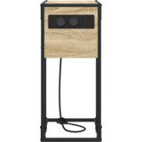 vidaXL Nočna omarica sonoma hrast 41.5 x 26 x 60.5 cm Konstruiran les | Shoptok.si