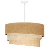  Duolla - Visilica na sajli YUTE TRIO 3xE27/15W/230V, prečnik 60 cm, braon/siva/bež | Eponuda.com
