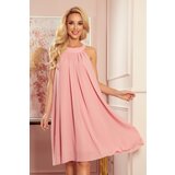 Numoco Chiffon dress with tie | Shoptok.si