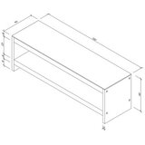 Hanah home TV polica TV300 | ePonuda.com