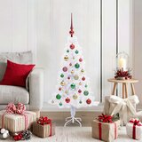  Umjetno božićno drvce s stalakom Bijelo 120 cm PVC i čelik | shoptok.hr
