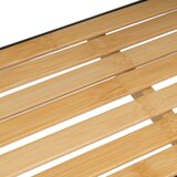 Casa Selección Bambusov regal v črni in naravni barvi 41x77 cm – | Shoptok.si