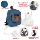  RUKSAK MINI S ODVOJIVIM PLIŠANCEM TIARA UNICORN PERLETTI 13037 | Shoptok.si