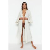 Trendyol Kimono & Caftan - Ecru - Regular fit Cene