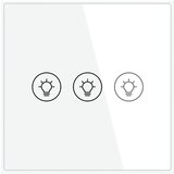 Moes® SMART ZIGBEE DIMER PREKIDAC EU SA 3 PREKIDACA BELI ZS-SR-EUD3-WH-MS | Eponuda.com