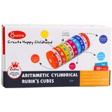  Edukativni matematički valjak za djecu - slagalica za učenje brojanja 12,5 cm | Shoptok.si