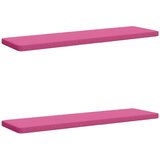  Jastučići za klupe - 2 dijela VUGHT 2 kom. 100% poliester - Roza (poliester) 170 x 50 cm 2 | shoptok.hr