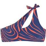 Buffalo Bikini zgornji del 'Dune' modra / oranžna