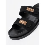 Shelvt Platform flip-flops with gold details | shoptok.hr