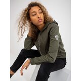 RUE PARIS Sweatshirt-RV-BL-8226.11X-khaki | Shoptok.si