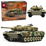 Kockice za slaganje tenka na daljinsko upravljanje Leopard Military - 1100 elemenata | Shoptok.si