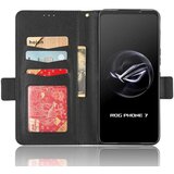 INORCO Za telefon Asus ROG Phone 7 5G preklopno stojalo za telefon lupina PU usnjena denarnica proti padcu torbica s teksturo litchi telefonski ovitek, (22033515) | Shoptok.si