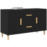  Komoda crni hrast 100x36x60 cm inženjerski drvo | shoptok.hr