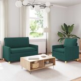  Set sofe 2 kom. Tamnozelena Tkanina | shoptok.hr