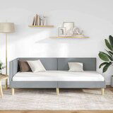  Kutni okvir kreveta Ostalo Svjetlosiva 100 x 200 cm | shoptok.hr