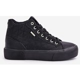 Big Star Insulated women's sneakers with Big Star stitching black | Shoptok.si