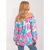 RUE PARIS Blouse-WN-BZ-8281.59-blue | Shoptok.si
