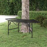  Klupa oko stabla 113 cm crna čelična | Eponuda.com