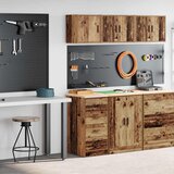  Garažni ormarići 2 kom boja drva konstruirano drvo | shoptok.hr