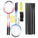 Timeless Tools Prenosni badminton set z mrežo, 4 loparji in 3 peresniki, (5000347056) | Shoptok.si