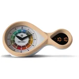 analog & digital Alarm Clock pink