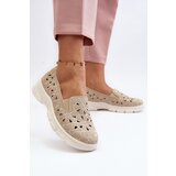 EVENTO PE1 Beige Women's Cut-out Shoes Emilei | shoptok.hr