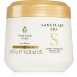 Sanctuary Spa Golden Sandalwood solni piling za tijelo 300 g | shoptok.hr