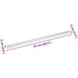  Profili za rubove stepenica 30 pcs Srebrno 67 x 3 x 2 cm | shoptok.hr