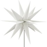  Božićna svjetiljka sa šiljkom za tlo LED sklopiva bijela 57 cm | shoptok.hr