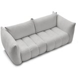 Bobochic Paris Svetlo siva sedežna garnitura iz tkanine bouclé 234 cm Azra – | Shoptok.si