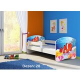 ACMA dečiji krevet ii 180x80 + dušek 6 cm WHITE28 | ePonuda.com