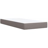  Krevet s oprugama i madracem smeđesivi 100 x 200 cm od tkanine | shoptok.hr