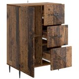 Strani šal Star les 66 x 34,5 x 89,5 cm Inženirski les, (5000217530) | Shoptok.si