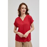 Marisse Women's Shirt L-Ko-4367 Red Cene