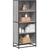 vidaXL Polica za knjige Siva Sonoma 60x35x139 cm Konstruirano drvo | shoptok.hr
