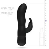 EasyToys - Vibe Collection vibrator Mad Rabbit, črn | Shoptok.si