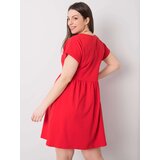 BASIC Feel Good Dress-RV-SK-6292.09P-red | Shoptok.si