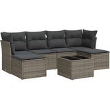  7-dijelni set vrtnih sofa sivi od poliratana | shoptok.hr
