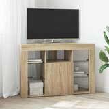  Kotni LED TV ormar Sonoma hrast 100x40x68cm Konstruirano drvo Cijene