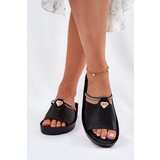S. BARSKI Leather Women's Slippers With Decorative Strap | Shoptok.si