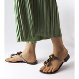 Brown elegant flip-flops Zarattini | ePonuda.com