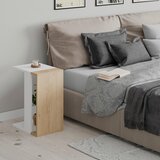 Livetastic Klubska Mizica Zetti, Bela, Barva Hrasta | Shoptok.si