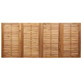  Vrtni set za objed 9 pcs Masivni teak drvo i nehrđajući čelik | Shoptok.si