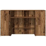  Sprejemna miza starinski les 180x50x103,5 cm inženirski les | Shoptok.si