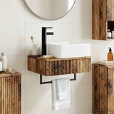  Zidni sudoper Staro drvo 50 x 41 x 39 cm Konstruirano drvo | shoptok.hr