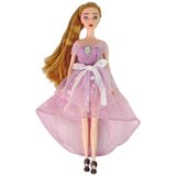  Lutka za igru Emily sa bijelom mačkom i rozom haljinom - 30 cm | shoptok.hr