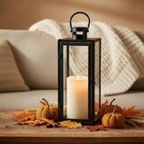 Dekorativna lanterna TOWER 29 cm, crne boje | Eponuda.com