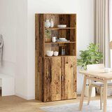  Highboard Staro drvo 80 x 42,5 x 185 cm Konstruirano drvo | shoptok.hr