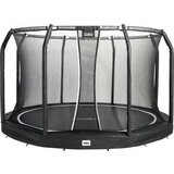  salta trambolina premium ground combo 396cm black 5854A | Eponuda.com