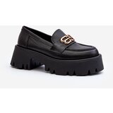 Kesi Women's Zazoo loafers made of natural leather, black | shoptok.hr